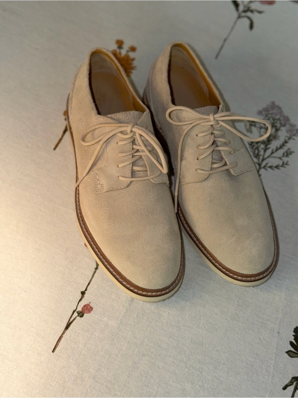 Sperry Gold Cup Crepe Suede Oxfords